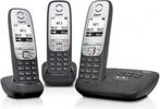 Gigaset 415A trio met antwoordapparaat., Telecommunicatie, Vaste telefoons | Handsets en Draadloos, Ophalen of Verzenden