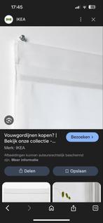 IKEA Blomma Gordijn - Wit 60 cm breed, Ophalen, 100 tot 150 cm, Wit, Zo goed als nieuw