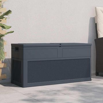 Opbergbox 320 L antraciet beschikbaar voor biedingen