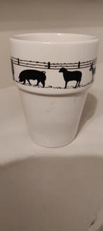 Koe paard varken melkbeker!, Huis en Inrichting, Keuken | Servies, Ophalen of Verzenden, Nieuw, Overige stijlen