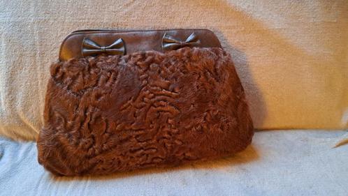 Bontmof en handtas in EEN, Antiek en Kunst, Antiek | Kleding en Accessoires, Dames, Ophalen of Verzenden