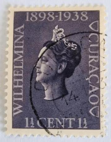 Curaçao 1938 - nvph  187 - Regeringsjubileum Wilhelmina beschikbaar voor biedingen