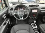 Jeep Renegade 1.4 MultiAir 140PK Trekhaak,Navi,Clima,Cruise,, Stof, Gebruikt, 1295 kg, 4 cilinders