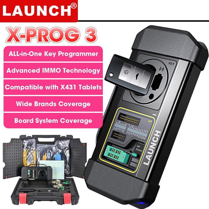 Launch GIII X-Prog 3 Xprog3 Keyprog Launch X431, Motoren, Accessoires | Sloten, Ophalen of Verzenden