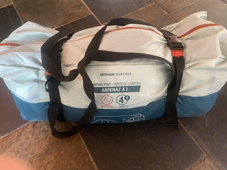 Quechua Arpenaz 4.1 Tent - Zo goed als nieuw!, Caravans en Kamperen, Tenten, tot en met 4, Zo goed als nieuw, Ophalen