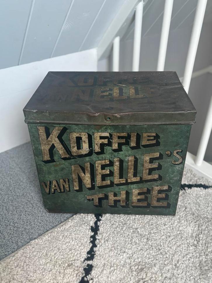 Vintage Blikken Trommel Collectie, Verzamelen, Blikken, Gebruikt, Overige, Overige merken, Ophalen of Verzenden