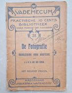 Antieke boekjes De Fotografie, 1905, deel 1 & 2, Ophalen of Verzenden