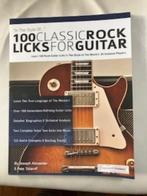 100 Classic Rocklicks for Guitar, Muziek en Instrumenten, Bladmuziek, Rock en Metal, Ophalen of Verzenden, Gitaar, Zo goed als nieuw