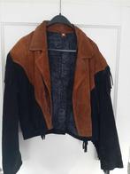 Suède cowboy jasje met franjes, maat L!, Overige kleuren, Maat 42/44 (L), Ophalen of Verzenden, Jasje