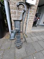 Handzwengelpomp - water, Ophalen, Gebruikt, Gietijzer, Waterval