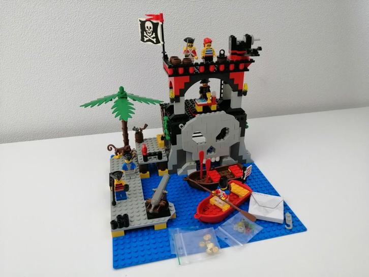 Lego Pirate's Skull Island (6279), Kinderen en Baby's, Speelgoed | Duplo en Lego, Gebruikt, Lego, Complete set, Ophalen of Verzenden