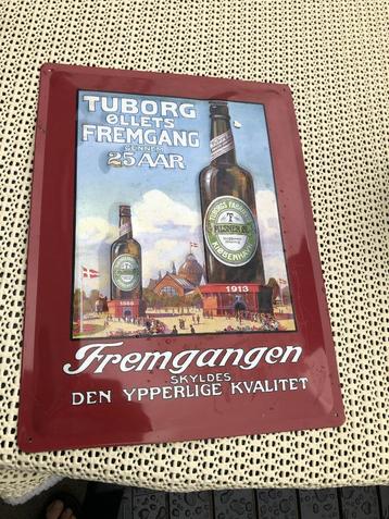 :tuborg ellits reclame bord beschikbaar voor biedingen