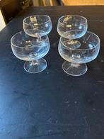 Glazen Advocaat Bowl Set, Huis en Inrichting, Keuken | Servies, Glas of Glazen, Ophalen of Verzenden, Effen, Glas