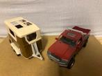 Schleich trailer met pickup, Ophalen of Verzenden, Zo goed als nieuw