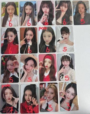 Wonyoung photocards&pobs (Ook Ive) beschikbaar voor biedingen