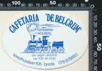 Sticker: Cafetaria De Belcrum - Breda, Ophalen of Verzenden, Zo goed als nieuw, Bedrijf of Vereniging