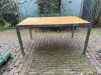 "t Spectrum TE23 eettafel Claire Bataille & Paul Ibens, Huis en Inrichting, Tafels | Eettafels, Gebruikt, 100 tot 150 cm, Dutch Design Vintage Industrieel Spectrum