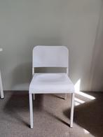 Witte stoel - hoge kwaliteit, Ophalen, Gebruikt, Wit, Metaal