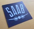 SAAB  oud logo - lichtreclameplaat bordje  23,5 cm., Ophalen of Verzenden, Auto's
