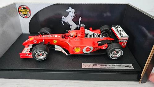 M.Schumacher Scuderia Ferrari F2002 Première 1:18, Verzamelen, Automerken, Motoren en Formule 1, Nieuw, Formule 1, Ophalen of Verzenden