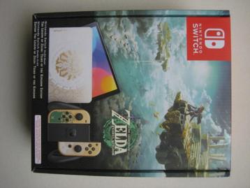 Legend of Zelda Tears Kingdom Nintendo Switch Oled Console beschikbaar voor biedingen