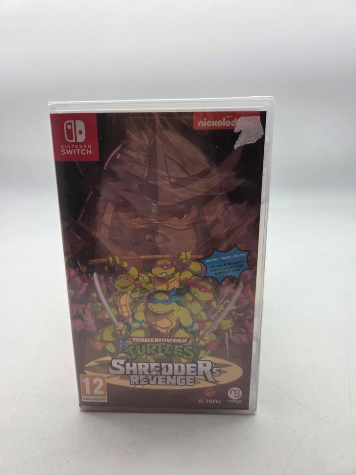 TMNT: Shredder's Revenge - Nintendo Switch, Spelcomputers en Games, Games | Nintendo Switch, Zo goed als nieuw, Vechten, 3 spelers of meer