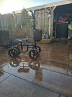 Kniestep alternatief voor krukken, Ophalen