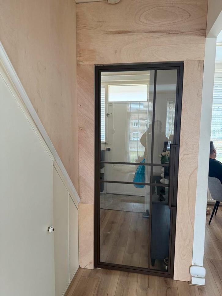 Taatsdeur brons, Doe-het-zelf en Verbouw, Deuren en Horren, Zo goed als nieuw, Binnendeur, 215 cm of meer, Ophalen of Verzenden