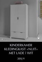 Kledingkast Nuit Wit (Petite Amelie), Kinderen en Baby's, Kinderkamer | Commodes en Kasten, 50 tot 70 cm, 105 cm of meer, Zo goed als nieuw