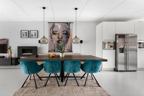 Robuuste Eikenhouten Eettafel Enzo Luca 260x100, Huis en Inrichting, Tafels | Eettafels, Zo goed als nieuw, 50 tot 100 cm, 200 cm of meer