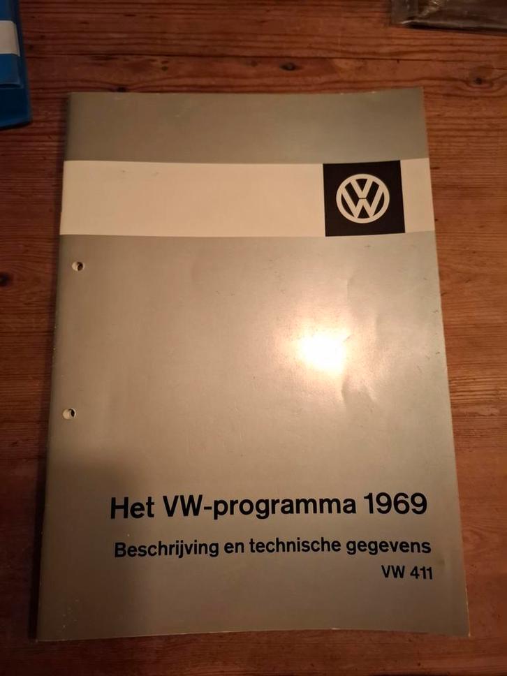 VW-programma 1969 - Beschrijving en technische gegevens, Auto diversen, Handleidingen en Instructieboekjes, Ophalen of Verzenden