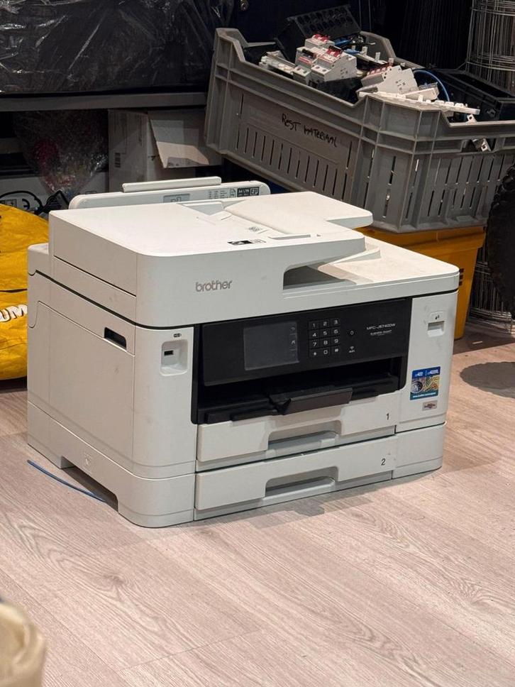 Brother MFC-J5330DW Printer - All-in-One, Computers en Software, Printers, Gebruikt, All-in-one, Inkjetprinter, Faxen, Kleur printen