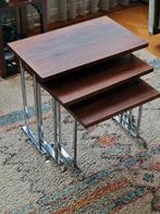 Vintage Miniset/3 Nesttafels Herkomst Frankrijk Jaren 70, Ophalen
