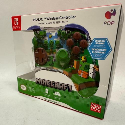 Nintendo Switch PDP Realmz   Minecraft Forest (Nieuw), Spelcomputers en Games, Spelcomputers | Nintendo Switch, Nieuw