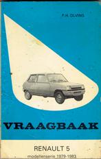 Vraagbaak Renault 5 -1979-1983, Ophalen of Verzenden