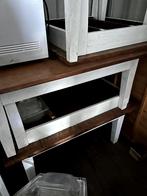 3 Houten salontafels, Huis en Inrichting, Tafels | Salontafels, Ophalen, Gebruikt, 100 tot 150 cm, 50 tot 100 cm
