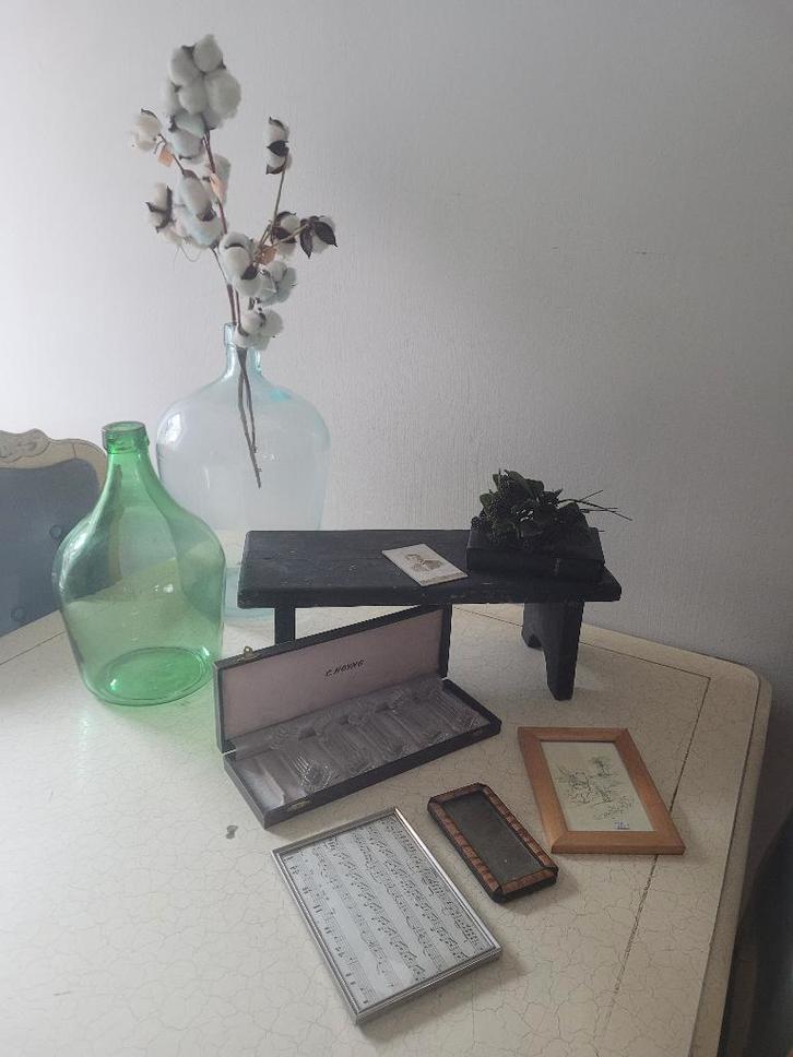 Grote zeer oude blauw glazen gistfles uit het Ertsgebergte, Antiek en Kunst, Curiosa en Brocante, Ophalen of Verzenden