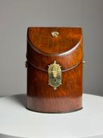 Mahonie Bestelbak brievenhouder Engels antiek, Antiek en Kunst, Antiek | Woonaccessoires, Ophalen