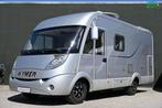 Hymer B 528 CL incl. Luifel Schotel Victron Invert. Zonnep., Caravans en Kamperen, Campers, Integraal, Koelkast, Bedrijf, Hymer