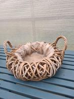 Planten mand(en) grof gevlochten, Huis en Inrichting, Woonaccessoires | Schalen en Manden, Mand, Rond, Nieuw, Ophalen of Verzenden