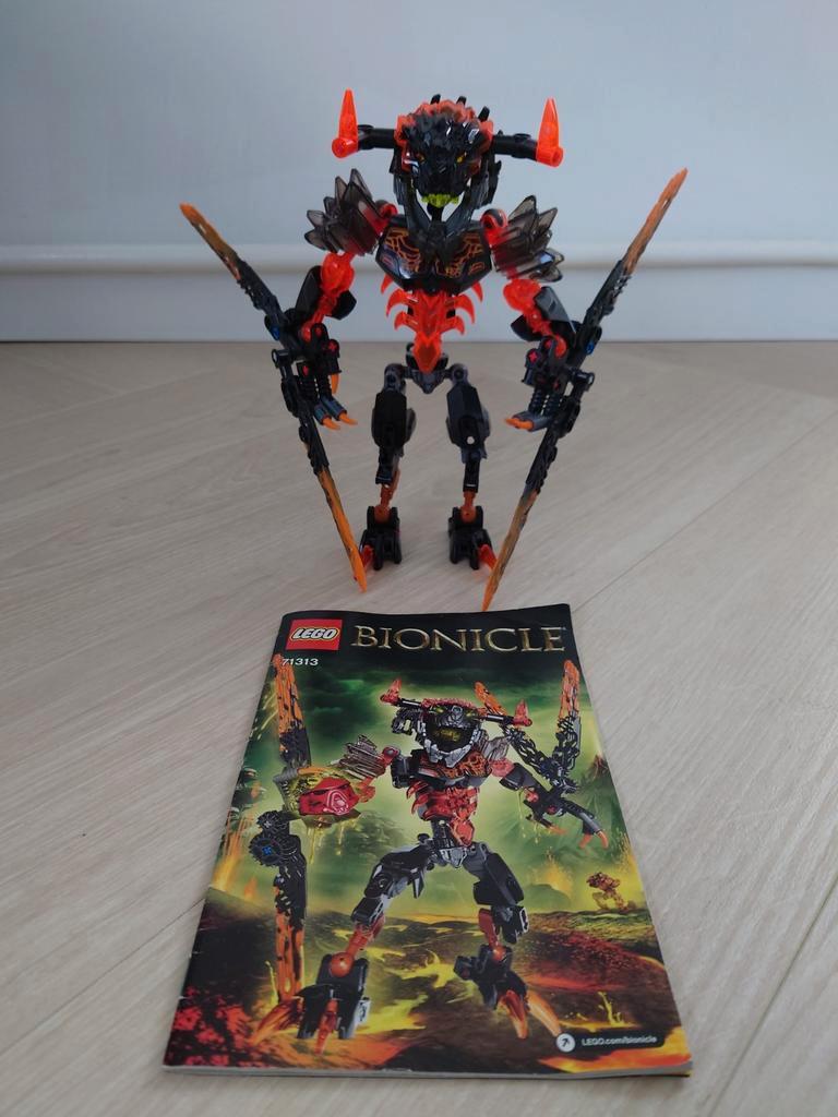 ≥ Lego Bionicle Lava Beast 71313 met boekje — Speelgoed Duplo
