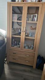 Complete woonkamer meubelset met eettafel en 6 stoelen, Huis en Inrichting, Kasten | Vitrinekasten, Ophalen, Glas, Met deur(en)