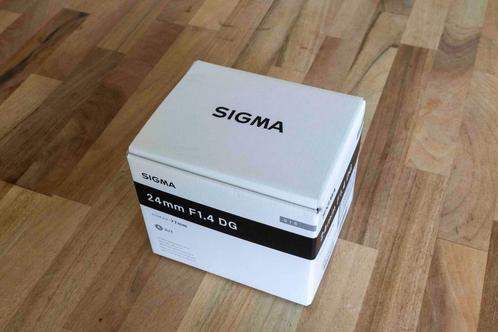 Sigma - Canon 24mm 1.4 EF prime objectief, Audio, Tv en Foto, Fotografie | Lenzen en Objectieven, Zo goed als nieuw, Groothoeklens