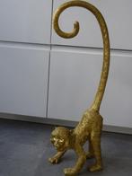 Grote gouden aap 67 cm hoog goudkleurige aap, Huis en Inrichting, Woonaccessoires | Overige, Ophalen of Verzenden, Zo goed als nieuw