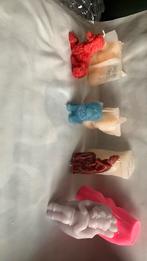 4 kaarsenmallen van soepel materiaal., Ophalen of Verzenden, Gebruikt