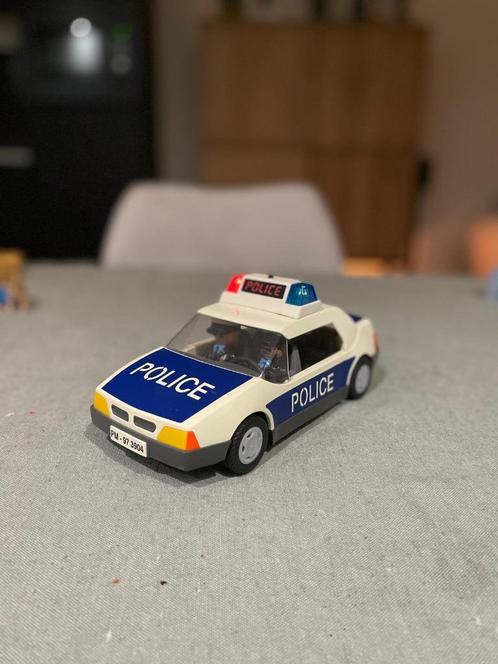 Playmobil Politieauto met zwaailichten – 3904, Kinderen en Baby's, Speelgoed | Playmobil, Gebruikt, Complete set, Ophalen of Verzenden