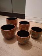 Serie bloempotten van Bela Arte, Ophalen, Rond, Zo goed als nieuw, Aardewerk