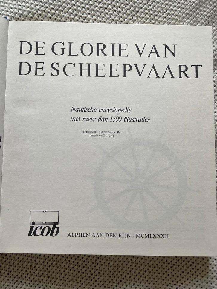 De Glorie van de Scheepvaart - Nautische Encyclopedie, Boeken, Encyclopedieën, Gelezen, Overige onderwerpen, Ophalen of Verzenden