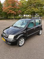 Fiat Panda 1.2 2004 Zwart, Auto's, Voorwielaandrijving, Stof, 1242 cc, Zwart
