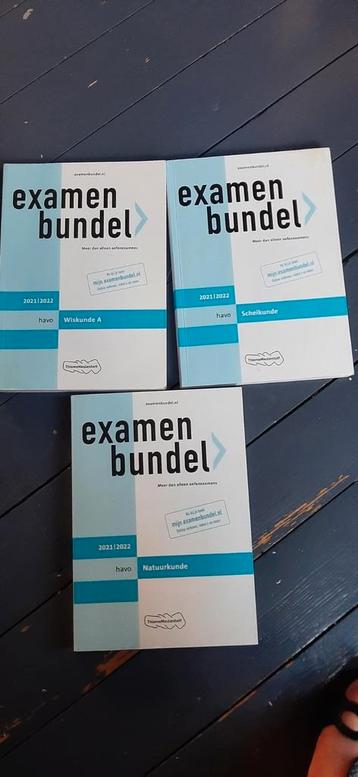  Examenbundels wiskunde A Natuur- Scheikunde Havo 2021/2022 beschikbaar voor biedingen